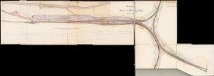 Umbau Bahnhof, Lehrte Schinkelwettbewerb 1902: Grundriss 1:2000 und Höhenplan