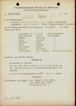 Weisshaupt, Eduard