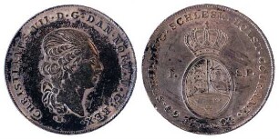 Speziestaler, Kgl. Linie: Christian VII (1766 - 1808)