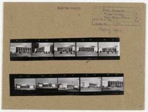 Kino Kosmos. Berlin, Friedrichshain, Karl-Marx-Allee (vor 1961 Stalinallee)