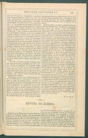 Revista de Europa.