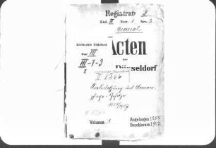 Betr. Niederlassungs- und Armenpflegegesetze