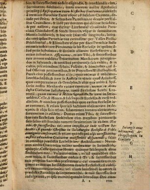 Signatura Iustitiae R. P. D. Salisburgen., seu Chiemen. Testimonialium : Pro Celsissimo, & Reuerendissimo Domino Archiepiscopo, & Principe Salisburgensi. Summarium