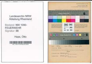 Entnazifizierung Otto Haas , geb. 19.01.1892 (Landwirt)