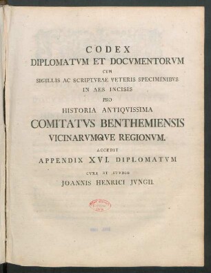 Codex Diplomatvm Et Docvmentorvm