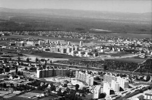 Freiburg: Schönbergsiedlung, von Süden