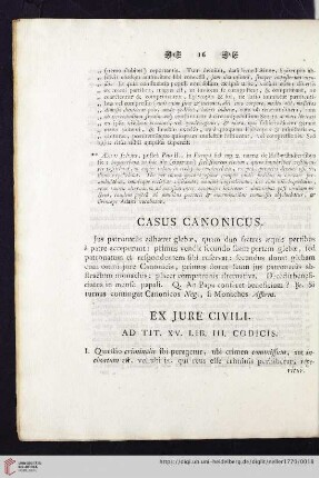Casus Canonicus