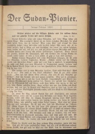 Januar-Februar 1920