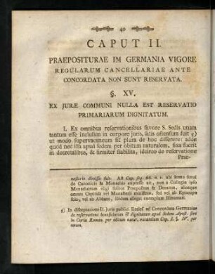 40-45, Caput II