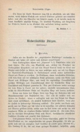288-301 Niederländische Skizzen : Fortsetzung
