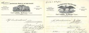 Werbekarte der Eugen Hoerner GmbH