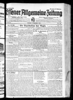 Essener allgemeine Zeitung. 1918-1943