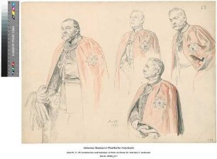 Studie zu"1. Reichstagseröffnung durch Kaiser Wilhelm II.", Kaiser Wilhelm II.