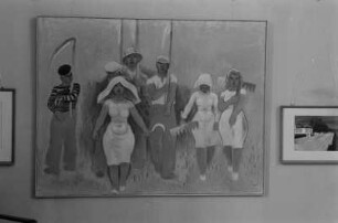 Ausstellung von Werken des aus Paris zurückgekehrten Malers Max Lingner : Gemälde "Der Sommer"
