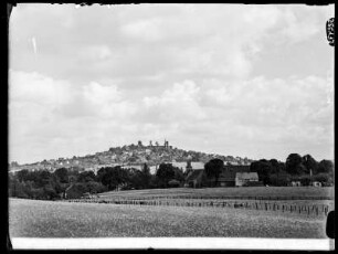 Blick zum Schloss Stolpen