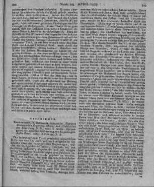 Soldin, S.: Napoleon Buonaparte's Regjeringshistorie. Bd. 1. Kopenhagen: Schubothe 1815