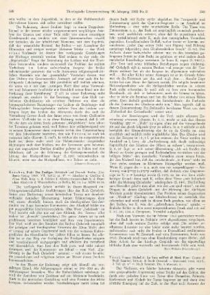 589-590 [Rezension] Kroeber, Rudi, Der Prediger
