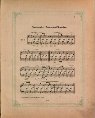 Kinderscenen : leichte Stücke für das Pianoforte ; op. 15