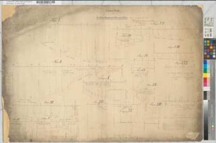 Längenprofile zu dem Bau-Alignementsplan von Kleve. Goch d. 6. Feb. 1841. Der Geometer Rheindorf. Revidirt und als Anlage zum Nachtrage der Erläuterung des Alignements-Plans vervollständigt vom Landbau-Inspector Heermann. Cleve d. 19. Juni 1841. Revidirt Umpfenbach 12.8.41.