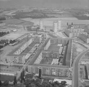 Neubaugebiet in Dresden-Leuben : Blickrichtung Norden