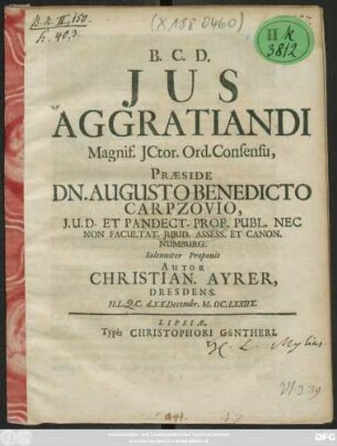 Ius Aggratiandi