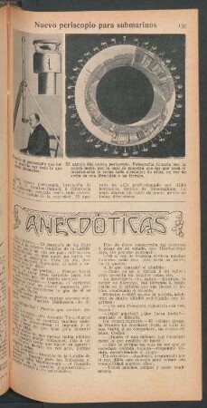 Nuevo periscopio para submarinos