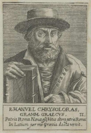 Bildnis des Emanvel Chrysoloras
