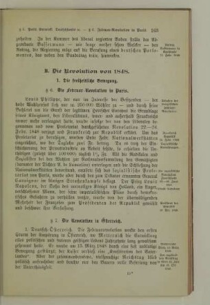 B. Die Revolution von 1848
