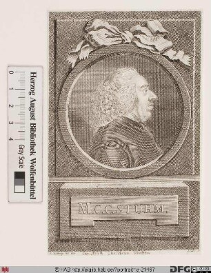 Bildnis Christoph Christian Sturm