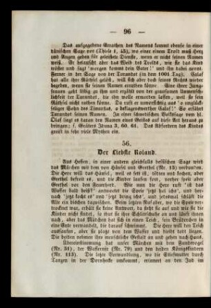 56. Der Liebste Roland.