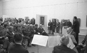 Ausstellung des Badischen Kunstvereins "Malerei und Plastik Karlsruher Künstler."