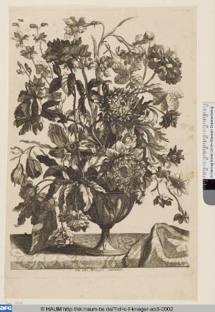 Blumenstrauß in Vase