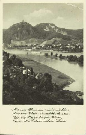 Nur am Rhein da möcht ich leben