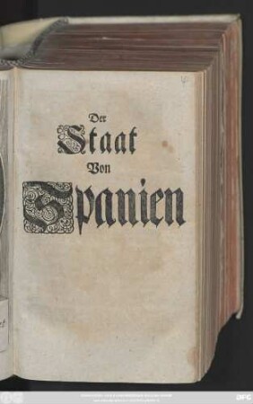 Der Staat Von Spanien