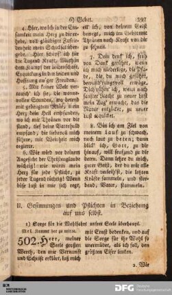 II. Gesinnungen und Pflichten in Beziehung auf uns selbst.