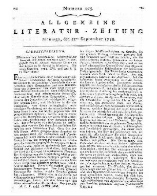 [Fessler, Ignaz Aurelius]: Sydney : Ein Trauerspiel in fünf Aufzügen. - Cölln, 1788