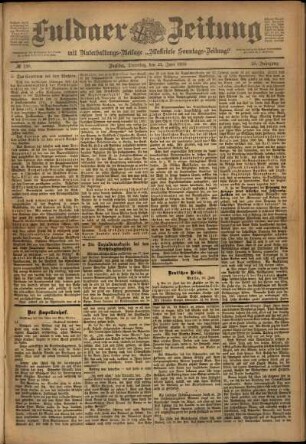 Ausgabe vom Dienstag, den 21. Juni 1898.