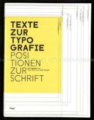 Buch über die Geschichte der Typographie