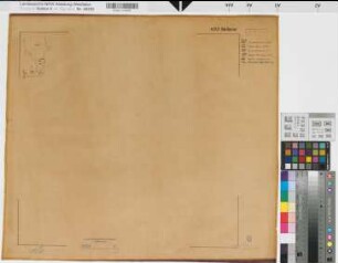 Katasteramt Unna  Kreis Unna, Deckblatt 1 mit Namensliste
