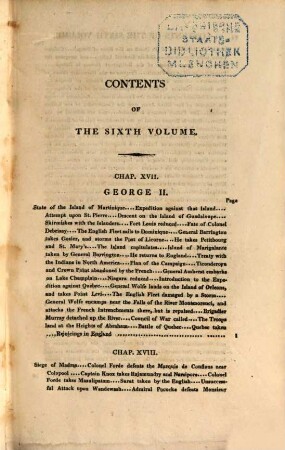 The History of England, from the Invasion of Julius Caesar to the Death o f George the second : In sixteen Volumes, with the Last Corrections and Improvements. Vol. 16 (1824). - VIII, 427 S.