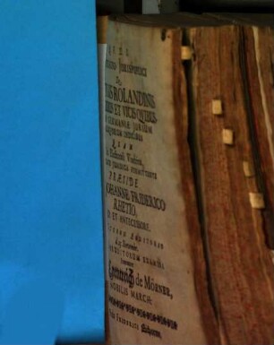 Disputatio Jurispublici De Statuis Rolandinis In Urbibus Et Vicis Qvibusdam Germaniae Jurium Aliqvorum Indicibus
