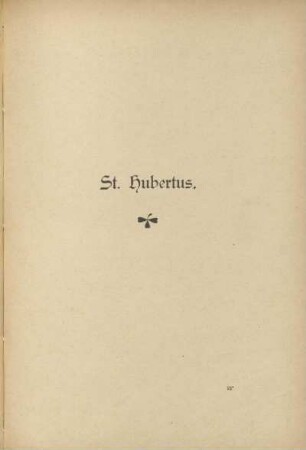St. Hubertus