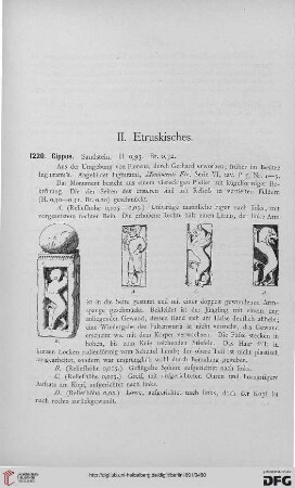 II. Etruskisches