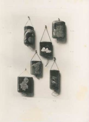 [Six Inro. (Nos. 58, 190, 232, 244, 266, 642)]
