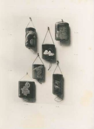 [Six Inro. (Nos. 58, 190, 232, 244, 266, 642)]