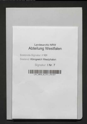 Verzeichnis der Brücken im Kanton Oldendorf (Bericht an den Distriktsbaumeister)