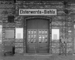 Elsterwerda-Biela, Bahnhof Biela