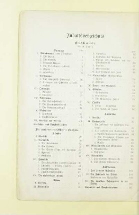 Inhaltsverzeichnis