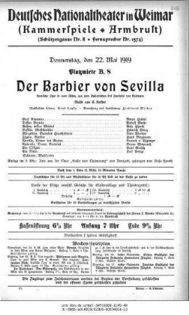 Der Barbier von Sevilla