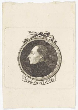Bildnis des Iohann Caspar Lavater